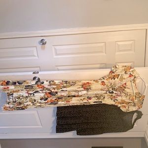 2 Size small dresses off Amazon but fit more M/L. Never worn.